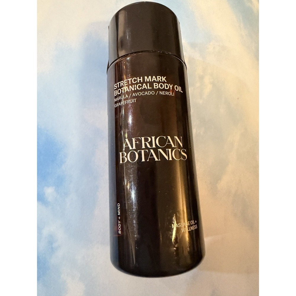 African Botanics Stretch Mark Botanical Body Oil 100ml SEALED / NEW